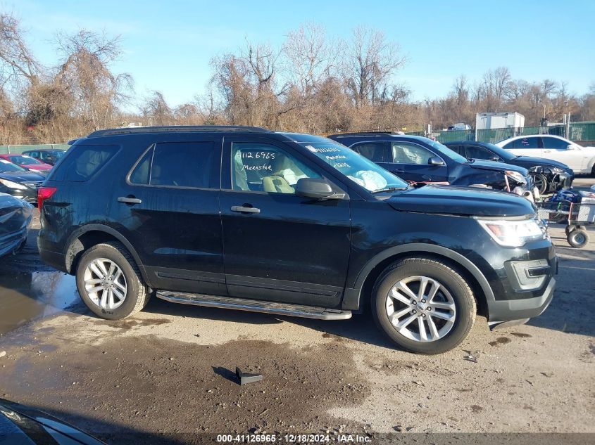 2017 Ford Explorer VIN: 1FM5K8B86HGD80056 Lot: 41126965