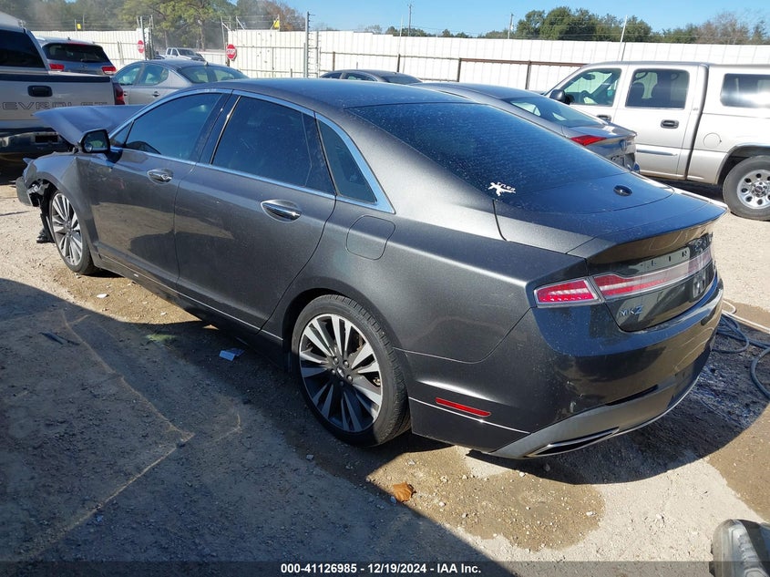 2018 LINCOLN MKZ VIN: 3LN6L5E95JR605263