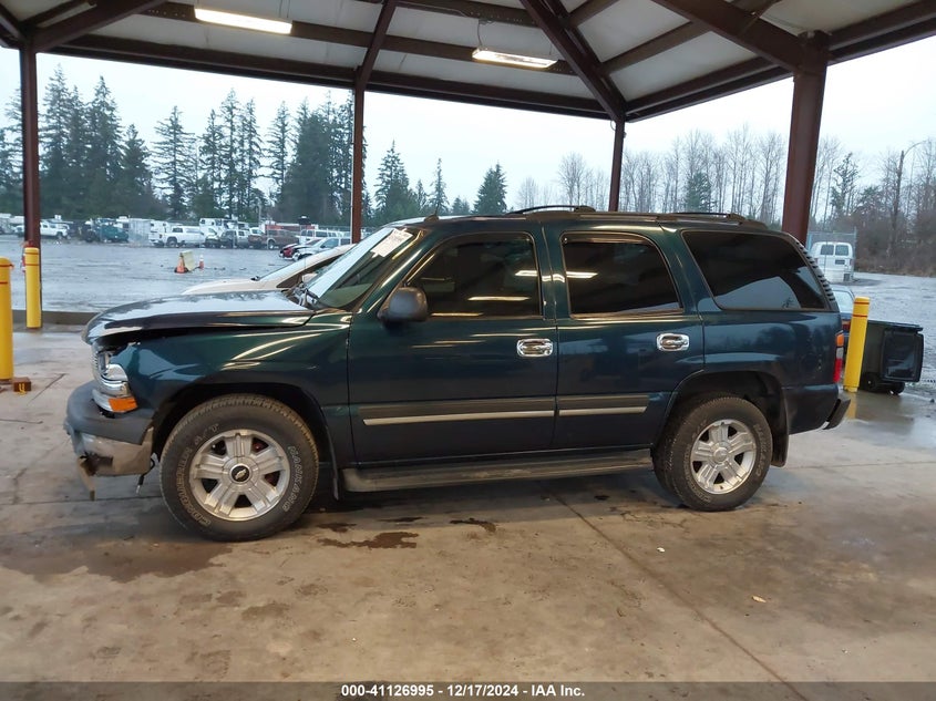2005 Chevrolet Tahoe Ls VIN: 1GNEK13T65J211319 Lot: 41126995