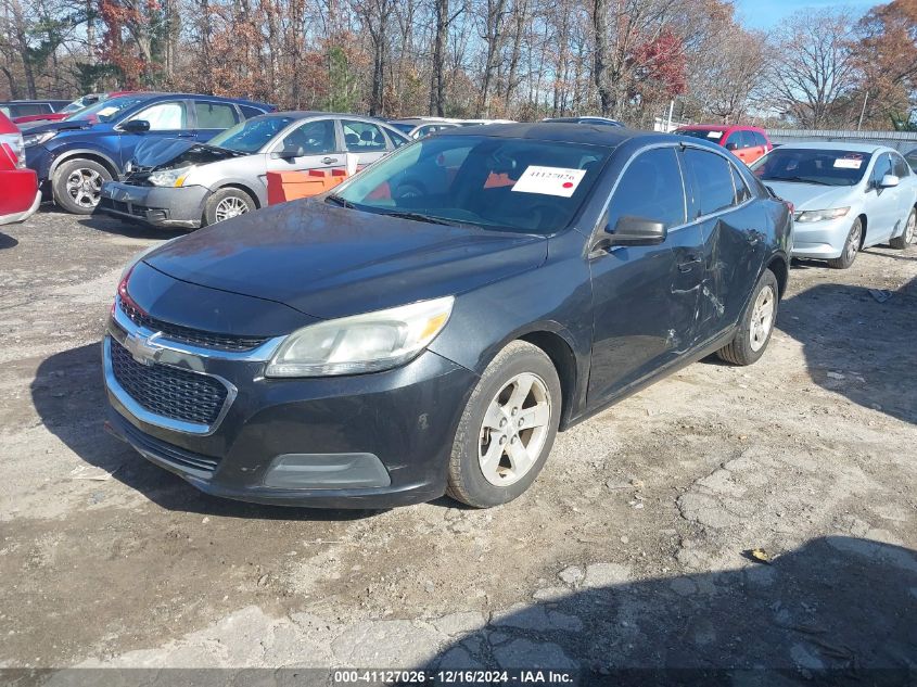 VIN 1G11B5SL2FF100943 2015 Chevrolet Malibu, LS no.2