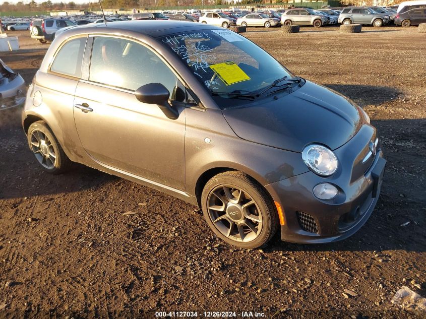 VIN 3C3CFFKH1KT737297 2019 Fiat 500, Pop no.1