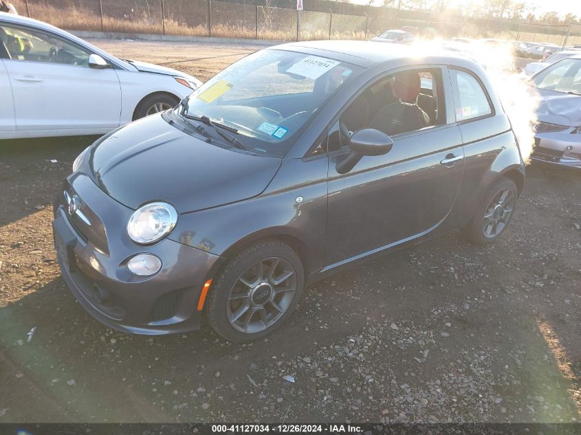 VIN 3C3CFFKH1KT737297 2019 Fiat 500, Pop no.2