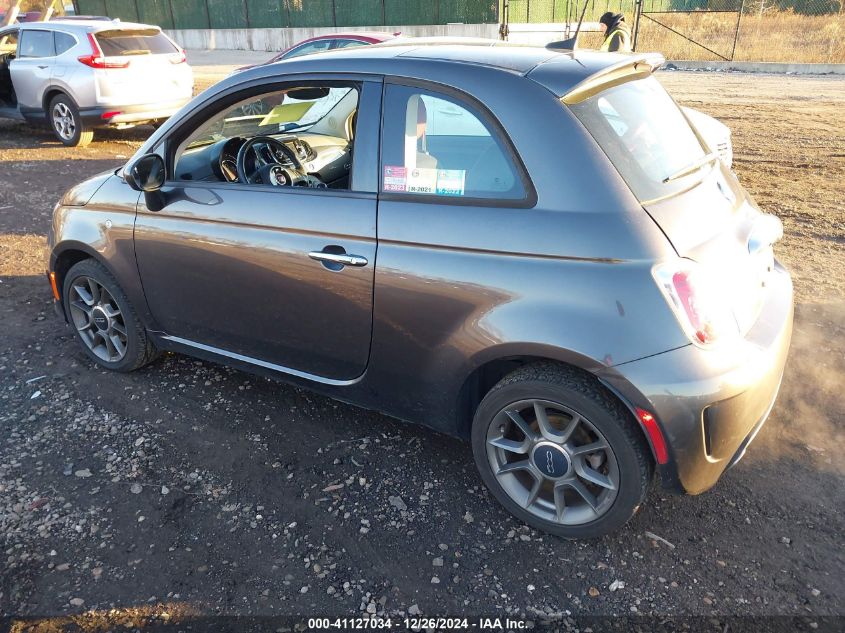 VIN 3C3CFFKH1KT737297 2019 Fiat 500, Pop no.3