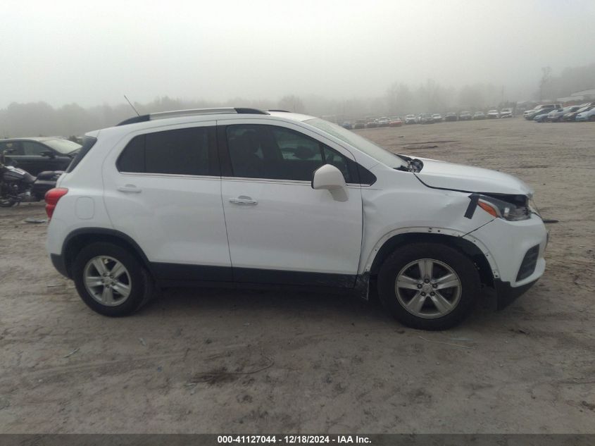 2020 Chevrolet Trax Fwd Lt VIN: KL7CJLSB1LB075192 Lot: 41127044