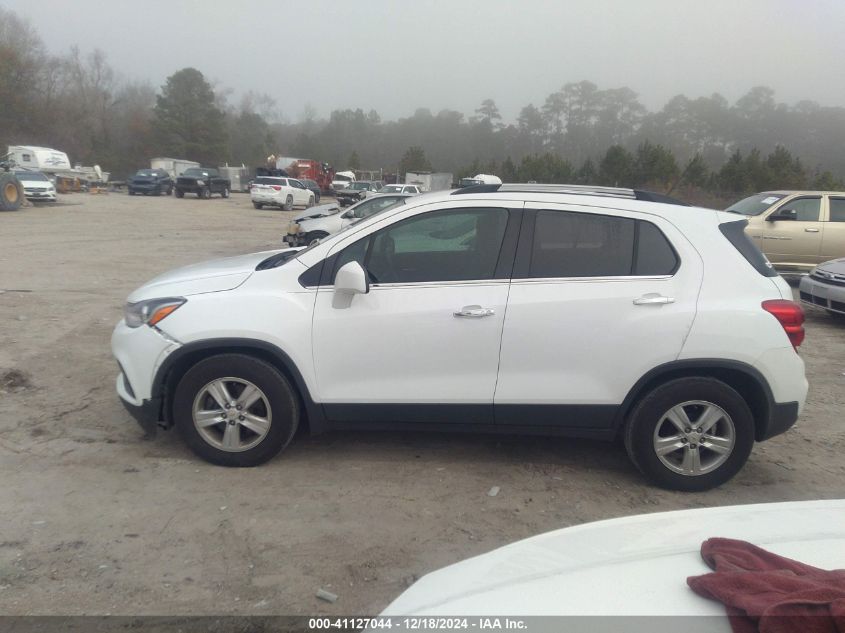 2020 Chevrolet Trax Fwd Lt VIN: KL7CJLSB1LB075192 Lot: 41127044