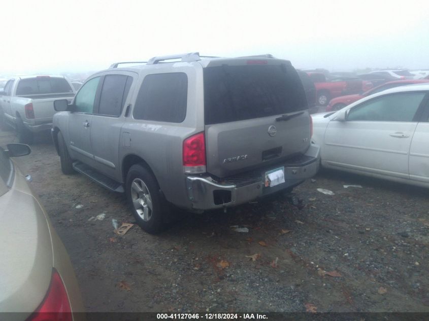 2006 Nissan Armada Se VIN: 5N1AA08A46N731519 Lot: 41127046