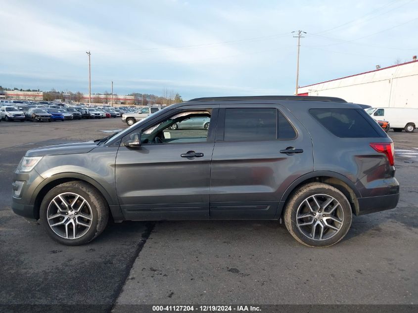 2017 Ford Explorer Sport VIN: 1FM5K8GT2HGA62481 Lot: 41127204