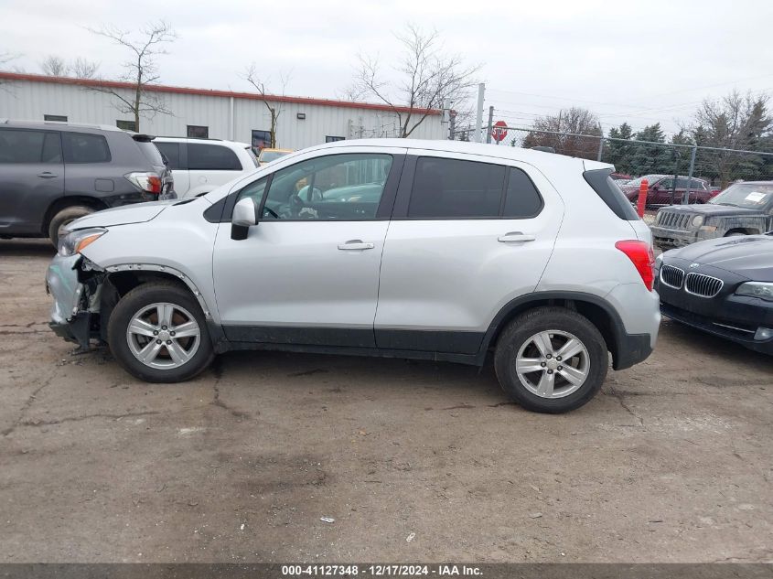 2020 Chevrolet Trax Fwd Ls VIN: 3GNCJKSB9LL133942 Lot: 41127348