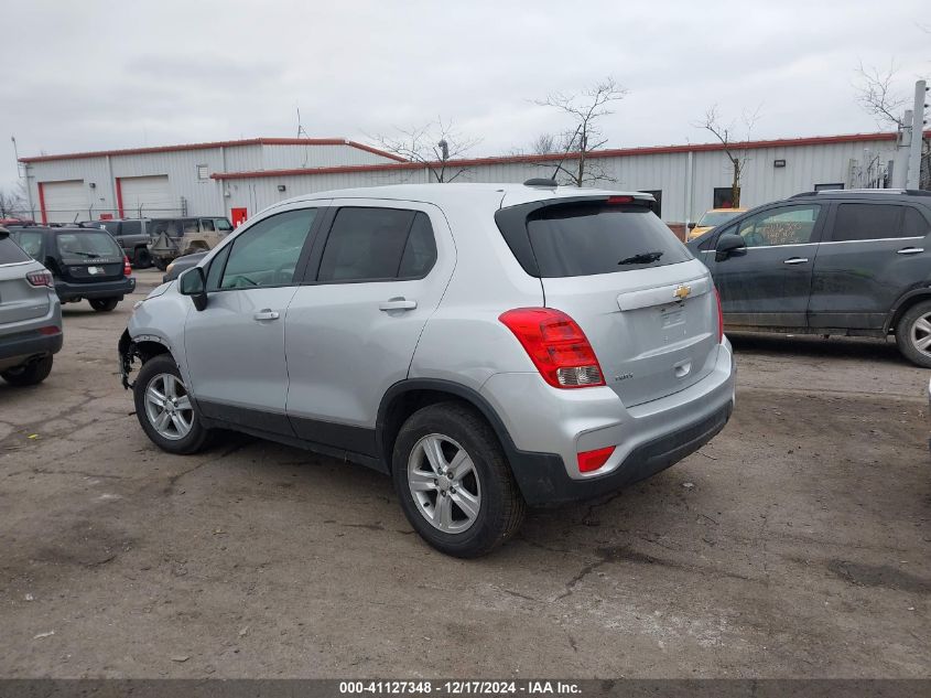 VIN 3GNCJKSB9LL133942 2020 CHEVROLET TRAX no.3