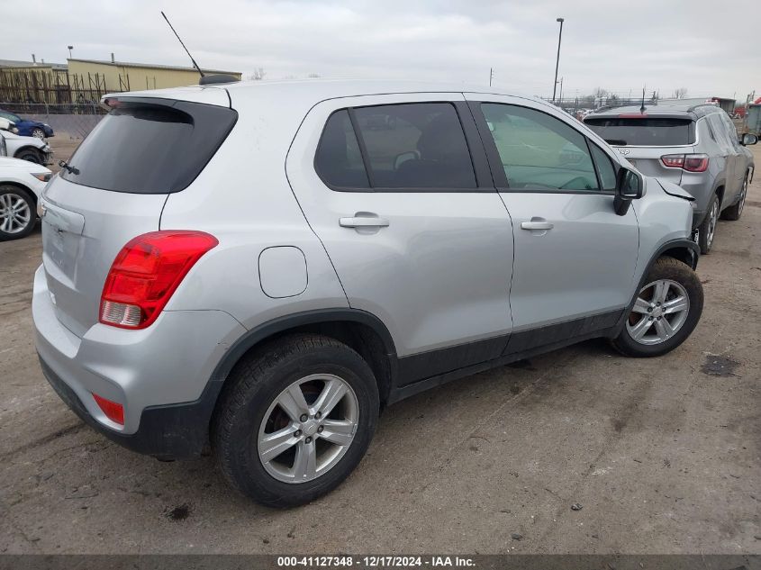 VIN 3GNCJKSB9LL133942 2020 CHEVROLET TRAX no.4