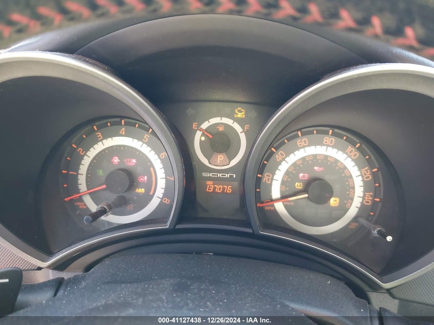 2013 SCION TC VIN: JTKJF5C77D3048617