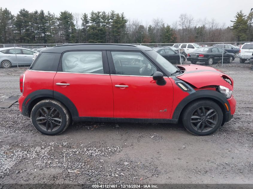 2011 Mini Cooper S Countryman VIN: WMWZC5C59BWL52686 Lot: 41127461