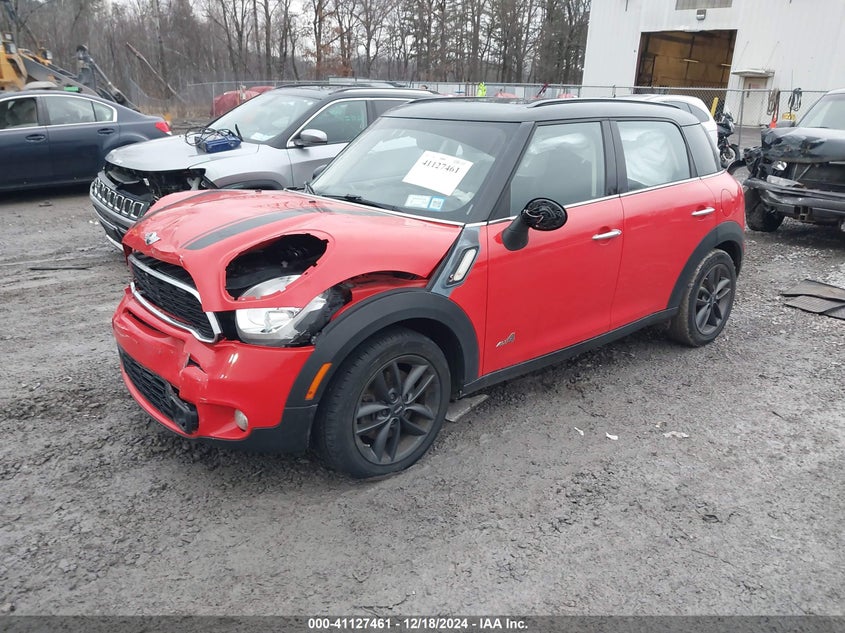 Vin: wmwzc5c59bwl52686, lot: 41617640, mini cooper s countryman 20112