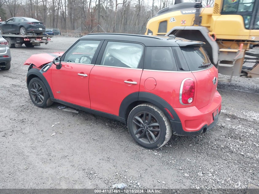 Vin: wmwzc5c59bwl52686, lot: 41617640, mini cooper s countryman 20113