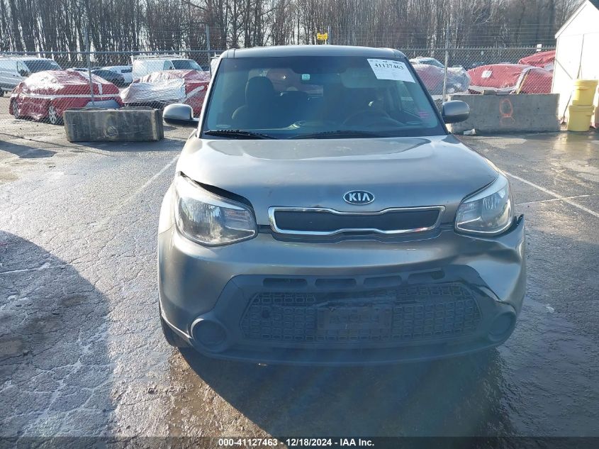 2016 Kia Soul VIN: KNDJN2A28G7274825 Lot: 41127463