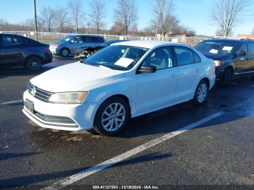 2015 VOLKSWAGEN JETTA 1.8T SE - 3VWD17AJ9FM263086