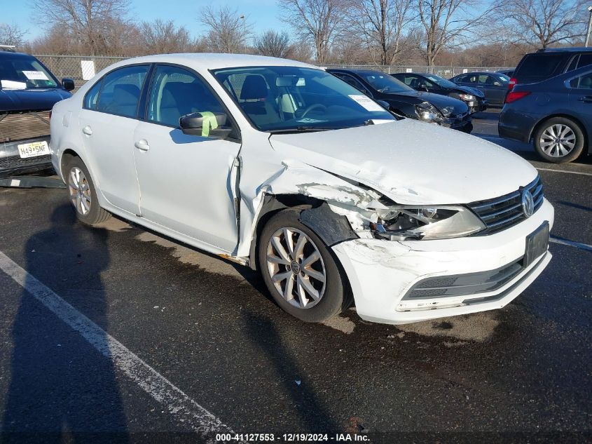 2015 VOLKSWAGEN JETTA 1.8T SE - 3VWD17AJ9FM263086