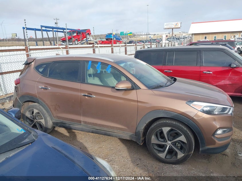 2016 HYUNDAI TUCSON LIMITED - KM8J33A23GU215531