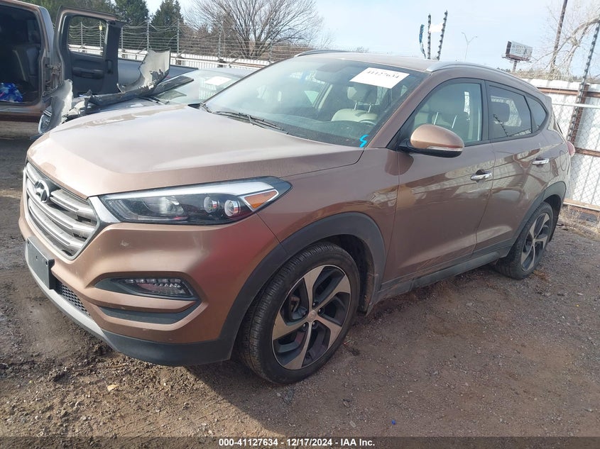 2016 HYUNDAI TUCSON LIMITED - KM8J33A23GU215531