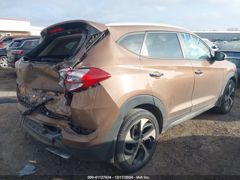 2016 HYUNDAI TUCSON LIMITED - KM8J33A23GU215531