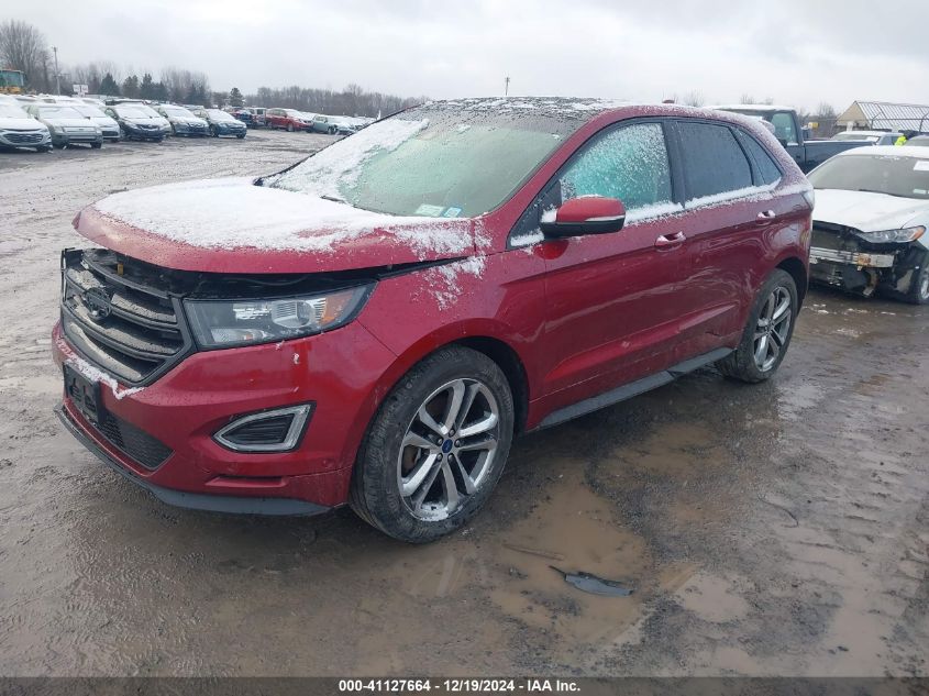 VIN 2FMPK4AP9JBB09032 2018 FORD EDGE no.2