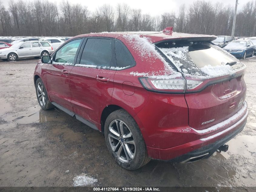 VIN 2FMPK4AP9JBB09032 2018 FORD EDGE no.3