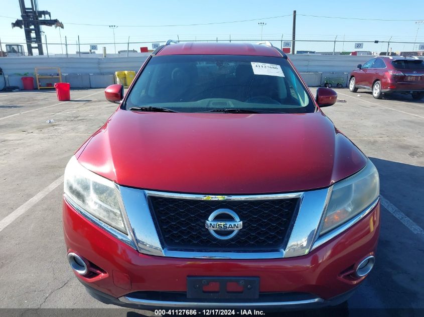 2015 Nissan Pathfinder Sv VIN: 5N1AR2MN5FC680847 Lot: 41127686