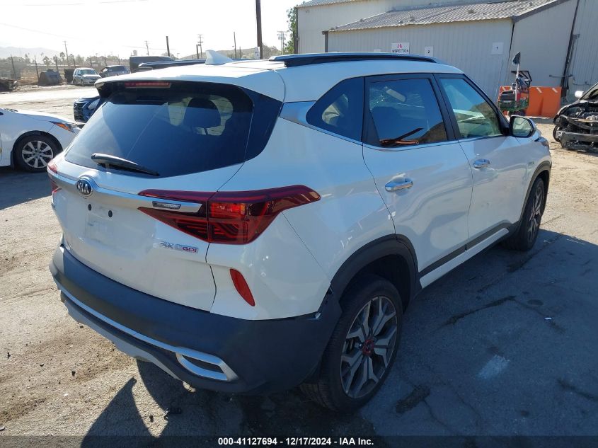 2021 Kia Seltos Sx Turbo VIN: KNDETCA27M7138145 Lot: 41127694