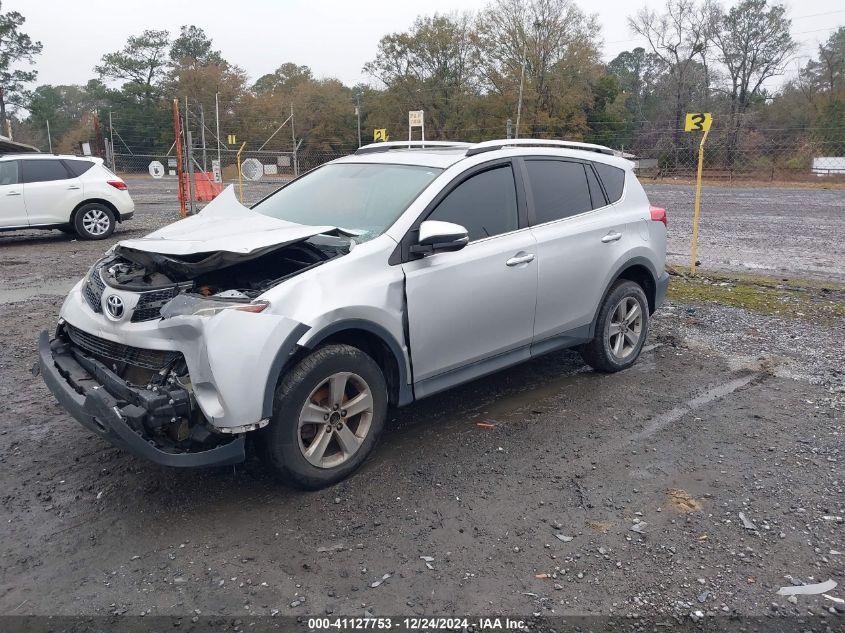 VIN 2T3WFREVXFW233342 2015 Toyota RAV4, Xle no.2