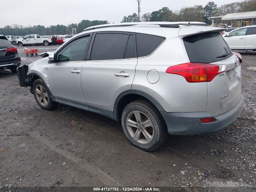 VIN 2T3WFREVXFW233342 2015 Toyota RAV4, Xle no.3