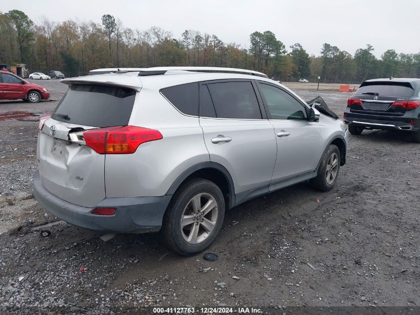 VIN 2T3WFREVXFW233342 2015 Toyota RAV4, Xle no.4