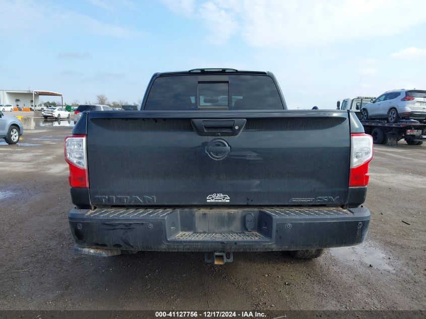 2018 Nissan Titan Sv VIN: 1N6AA1E64JN529022 Lot: 41127756