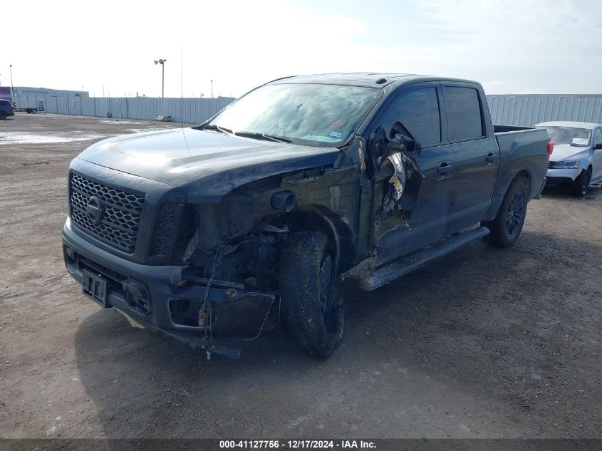 2018 Nissan Titan Sv VIN: 1N6AA1E64JN529022 Lot: 41127756