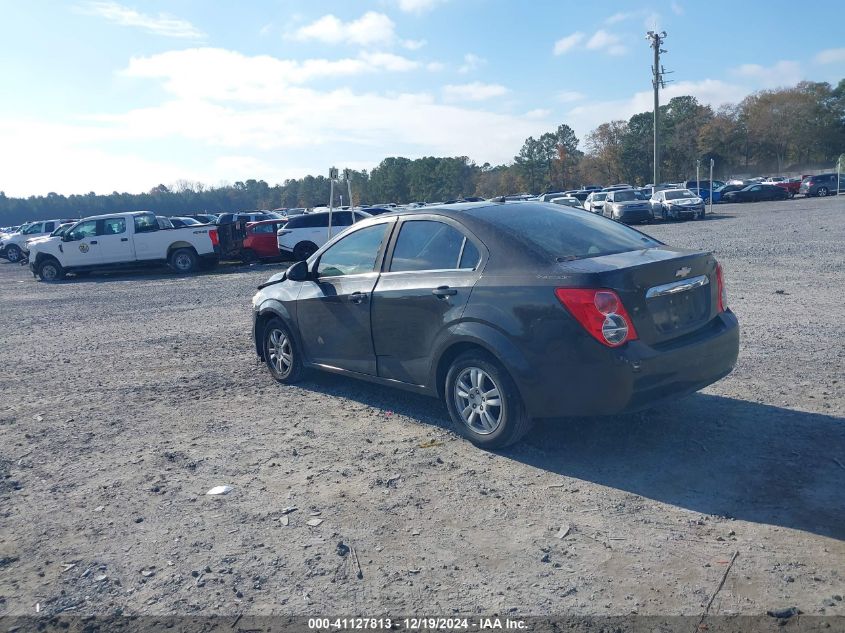 VIN 1G1JC5SH2E4149580 2014 Chevrolet Sonic, Lt Auto no.3