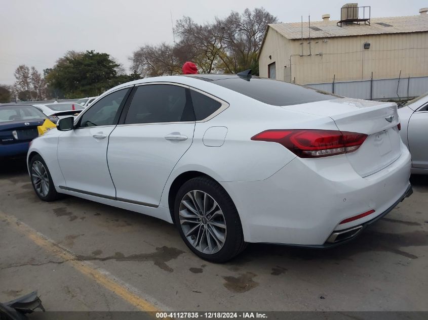 2016 Hyundai Genesis 3.8 VIN: KMHGN4JE2GU121886 Lot: 41127835