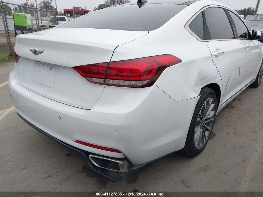 2016 Hyundai Genesis 3.8 VIN: KMHGN4JE2GU121886 Lot: 41127835