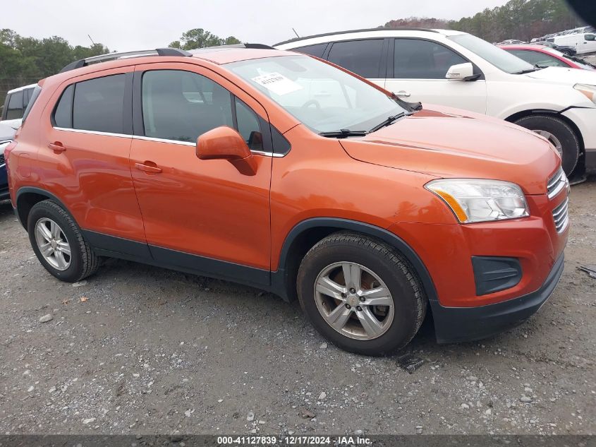 2015 Chevrolet Trax Lt VIN: KL7CJLSB5FB200201 Lot: 41127839