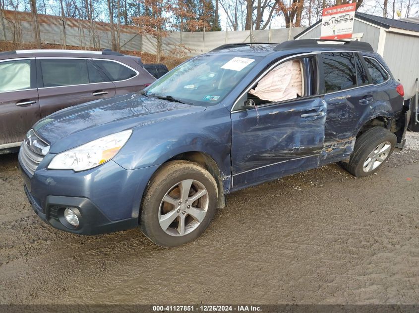 VIN 4S4BRBFC9E3225661 2014 Subaru Outback, 2.5I Pre... no.2