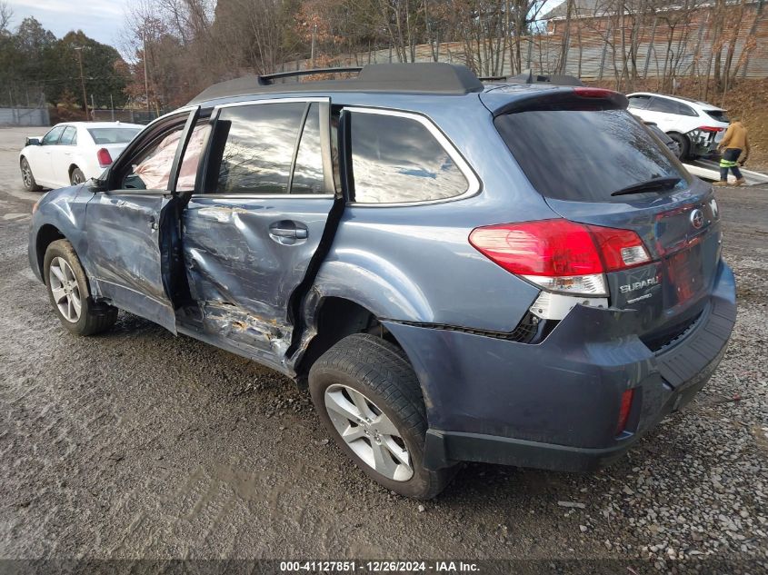 VIN 4S4BRBFC9E3225661 2014 Subaru Outback, 2.5I Pre... no.3