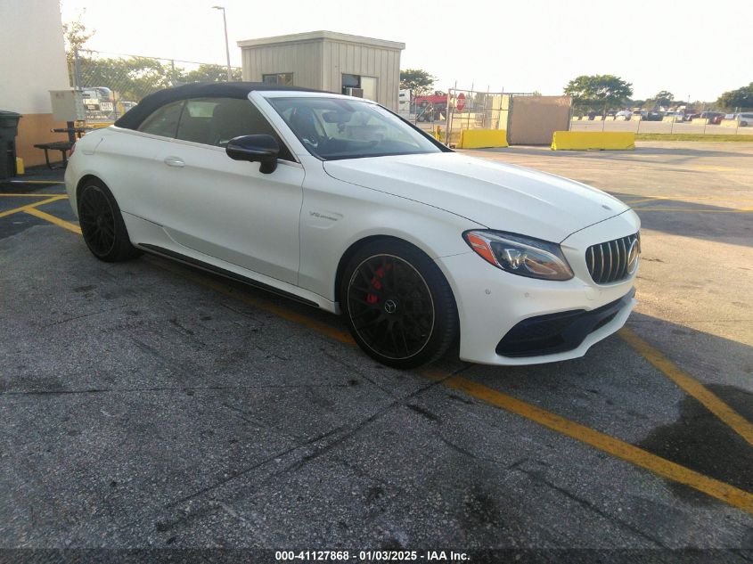 VIN WDDWK8HB1HF475874 2017 Mercedes-Benz AMG C 63, S no.1