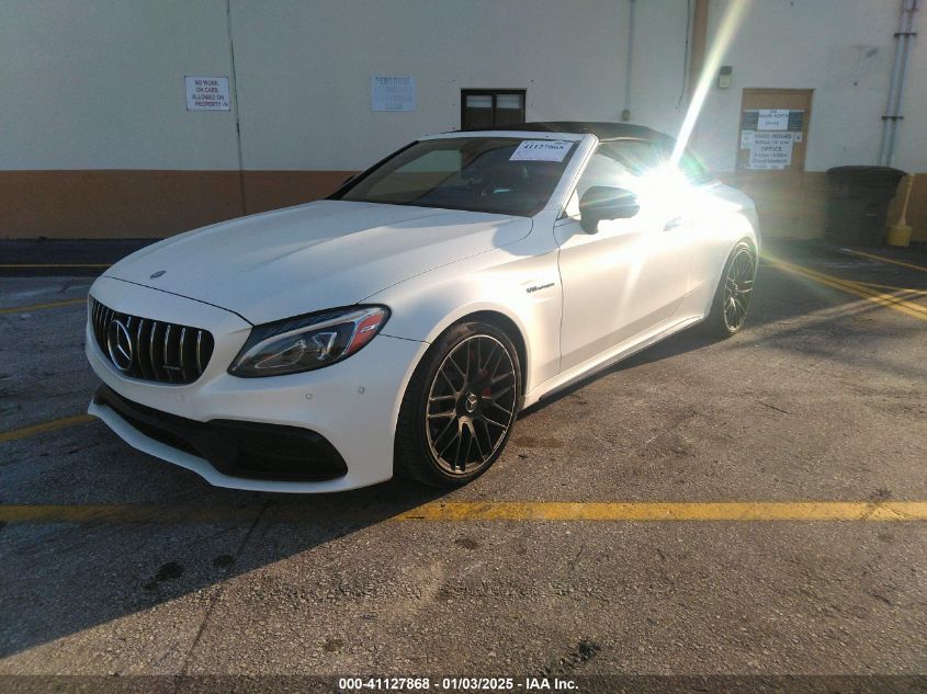 VIN WDDWK8HB1HF475874 2017 Mercedes-Benz AMG C 63, S no.2