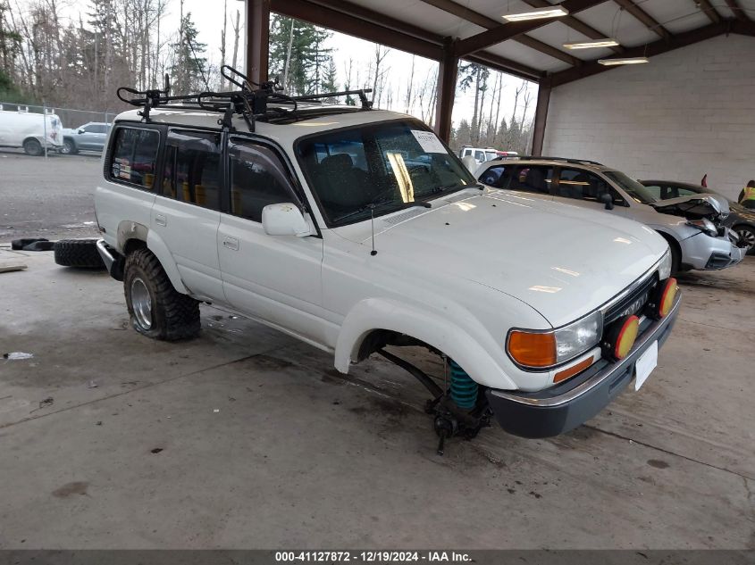 1991 Toyota Land Cruiser Fj80 VIN: JT3FJ80W8M0013664 Lot: 41127872