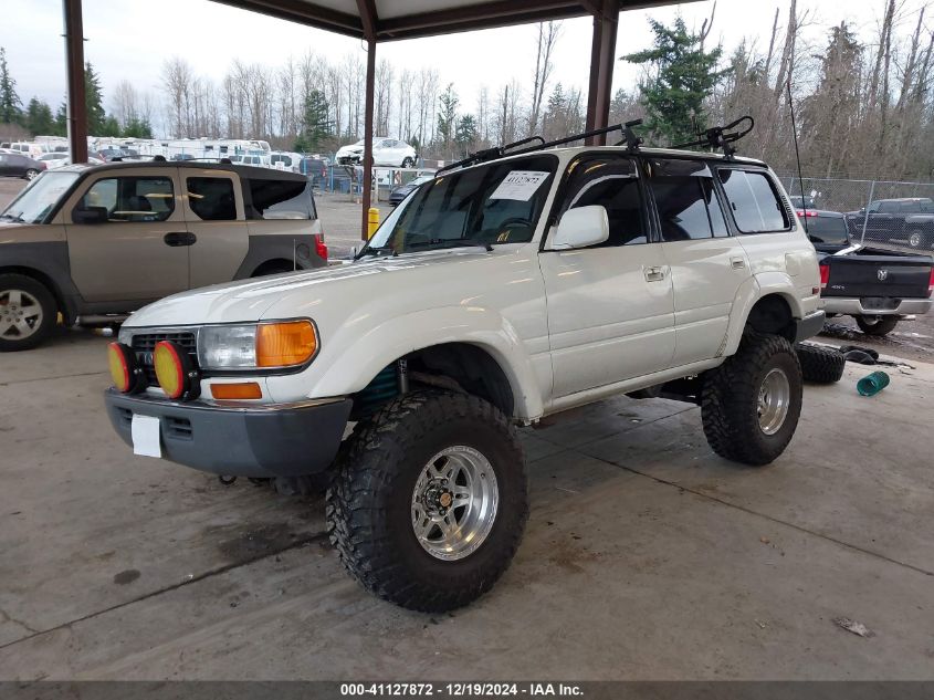 1991 Toyota Land Cruiser Fj80 VIN: JT3FJ80W8M0013664 Lot: 41127872