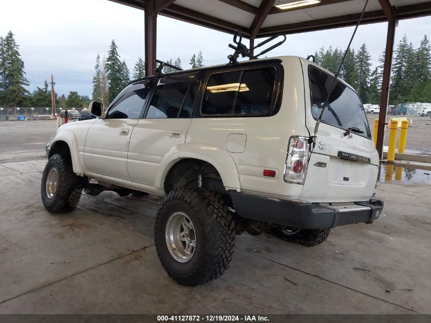 1991 Toyota Land Cruiser Fj80 VIN: JT3FJ80W8M0013664 Lot: 41127872