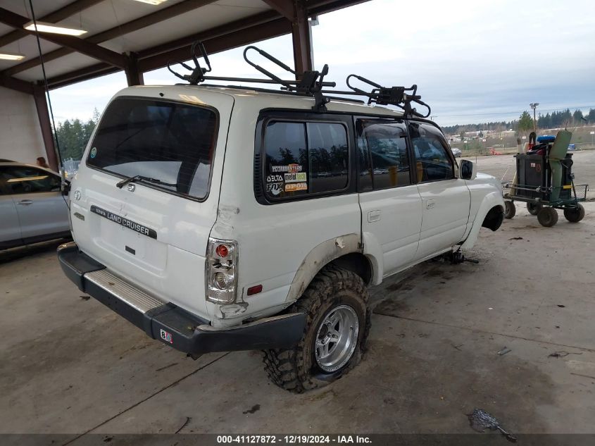 1991 Toyota Land Cruiser Fj80 VIN: JT3FJ80W8M0013664 Lot: 41127872