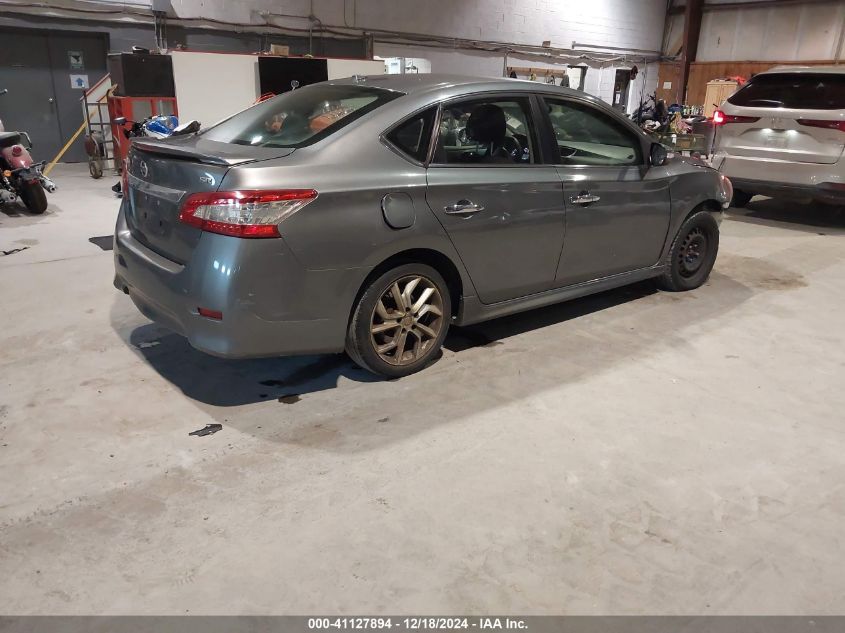 VIN 3N1AB7APXFY215857 2015 Nissan Sentra, SR no.4