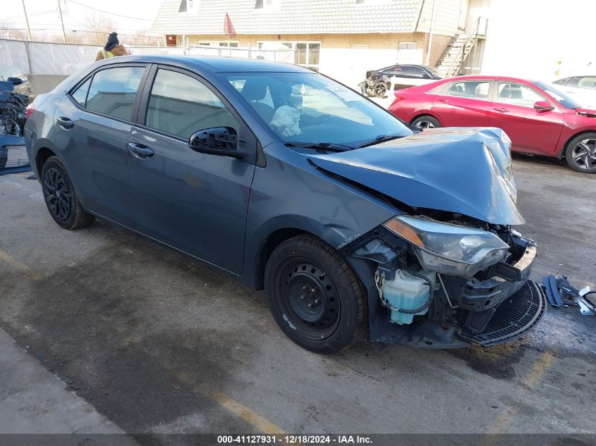 2016 TOYOTA COROLLA LE - 2T1BURHEXGC640444