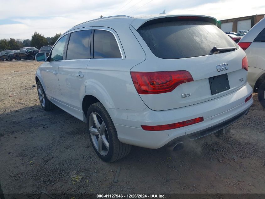 VIN WA1DGAFE2FD000891 2015 Audi Q7, 3.0T S Line Pre... no.3