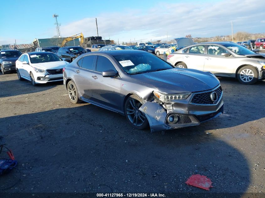 VIN 19UUB2F66JA001055 2018 ACURA TLX no.1