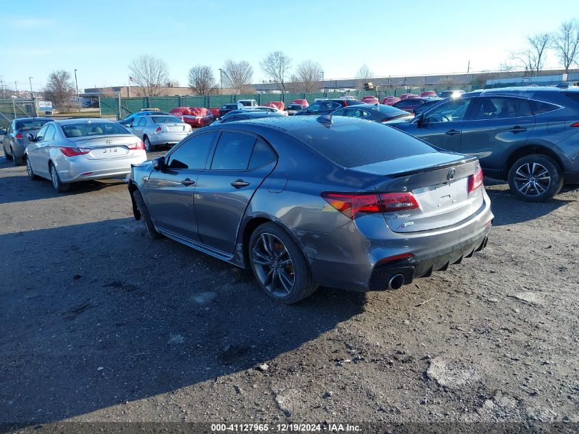 VIN 19UUB2F66JA001055 2018 ACURA TLX no.3